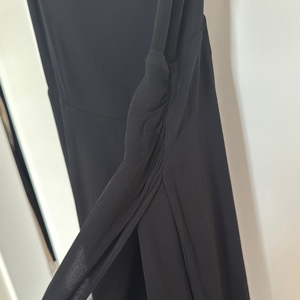 Reformation Black Spaghetti Strap Dress - Picture 4 of 9
